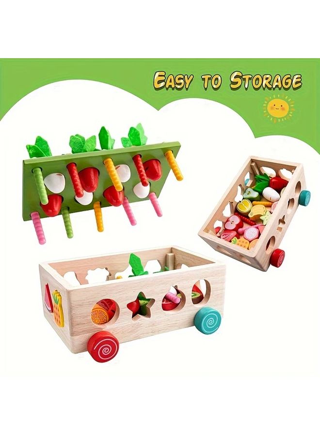 Farm Orchard Intelligence Car Educational Toy Set For Fine Motor Skills And Focus - Image 5